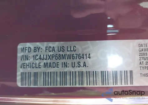 2021 Jeep Wrangler 4Xe Unlimited Sahara 4X4 from USA, damaged, VIN 1C4JJXP68MW676414